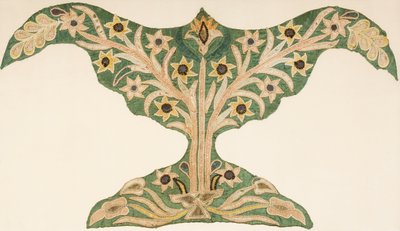 Fragment eines Seidenzeltes von Unbekannt Unbekannt